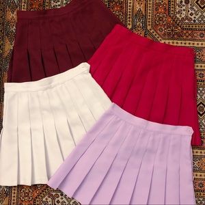 American Apparel Tennis skirts